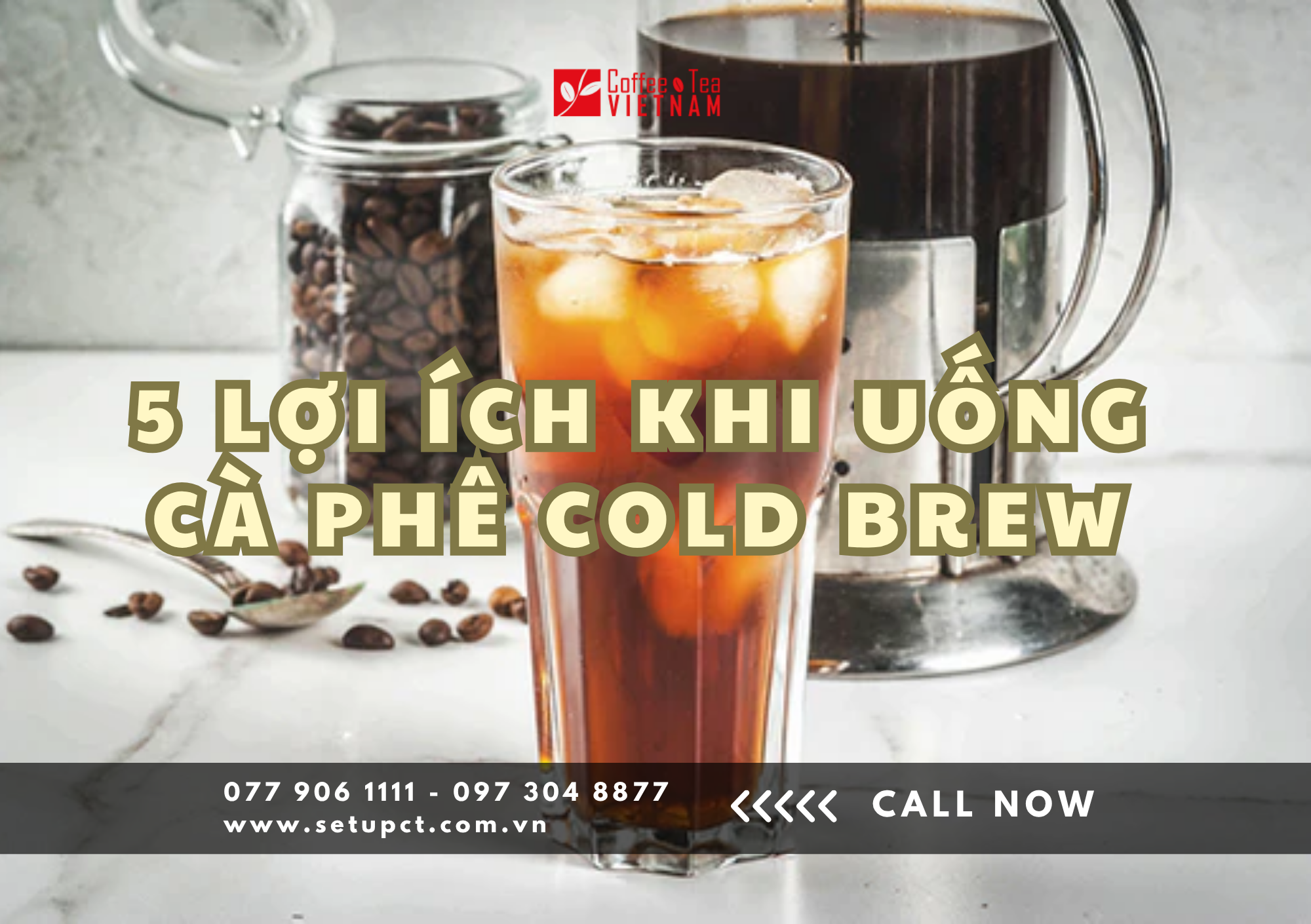 5 lợi ích từ cà phê Cold Brew
