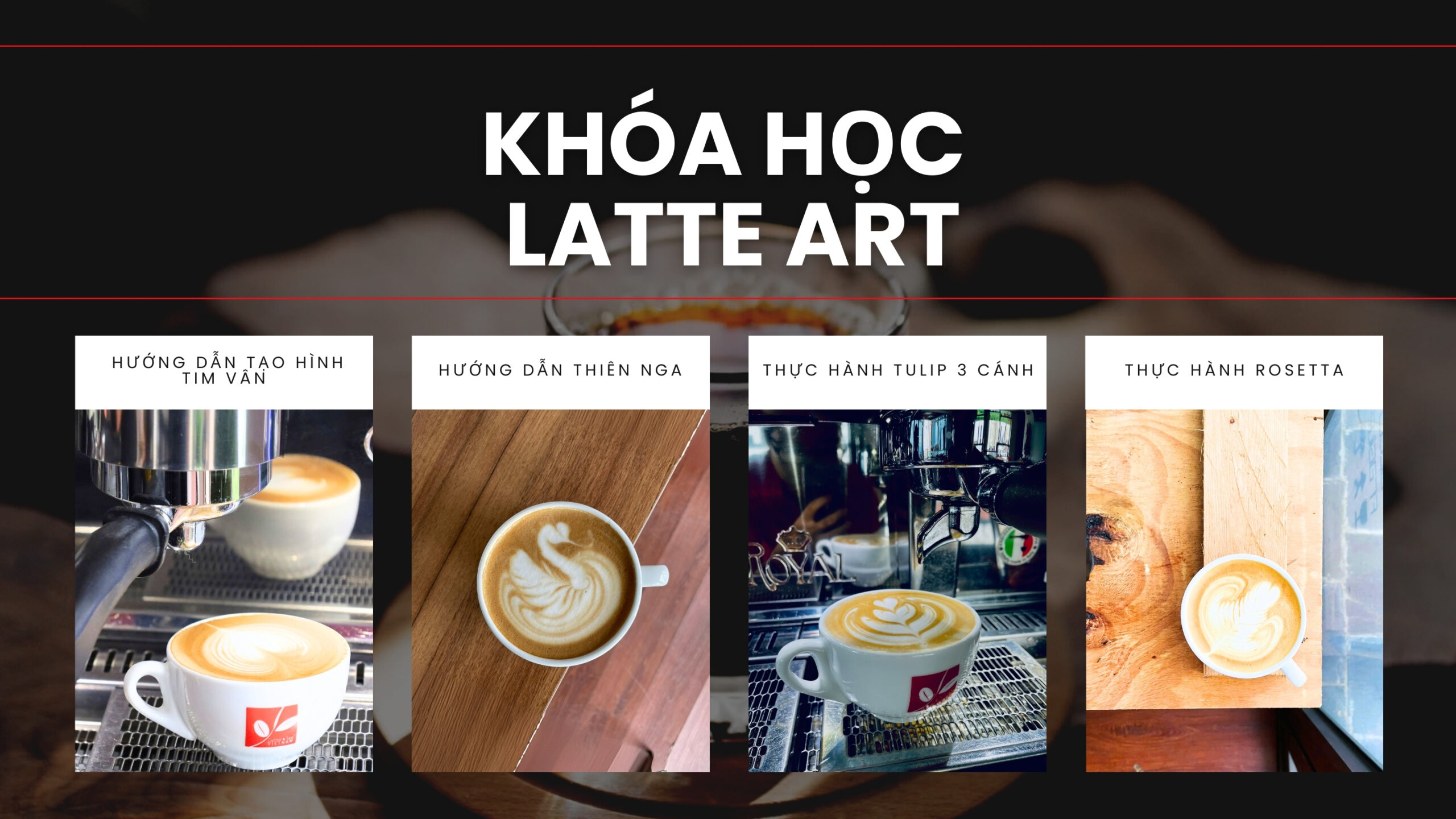 Khóa học latte art