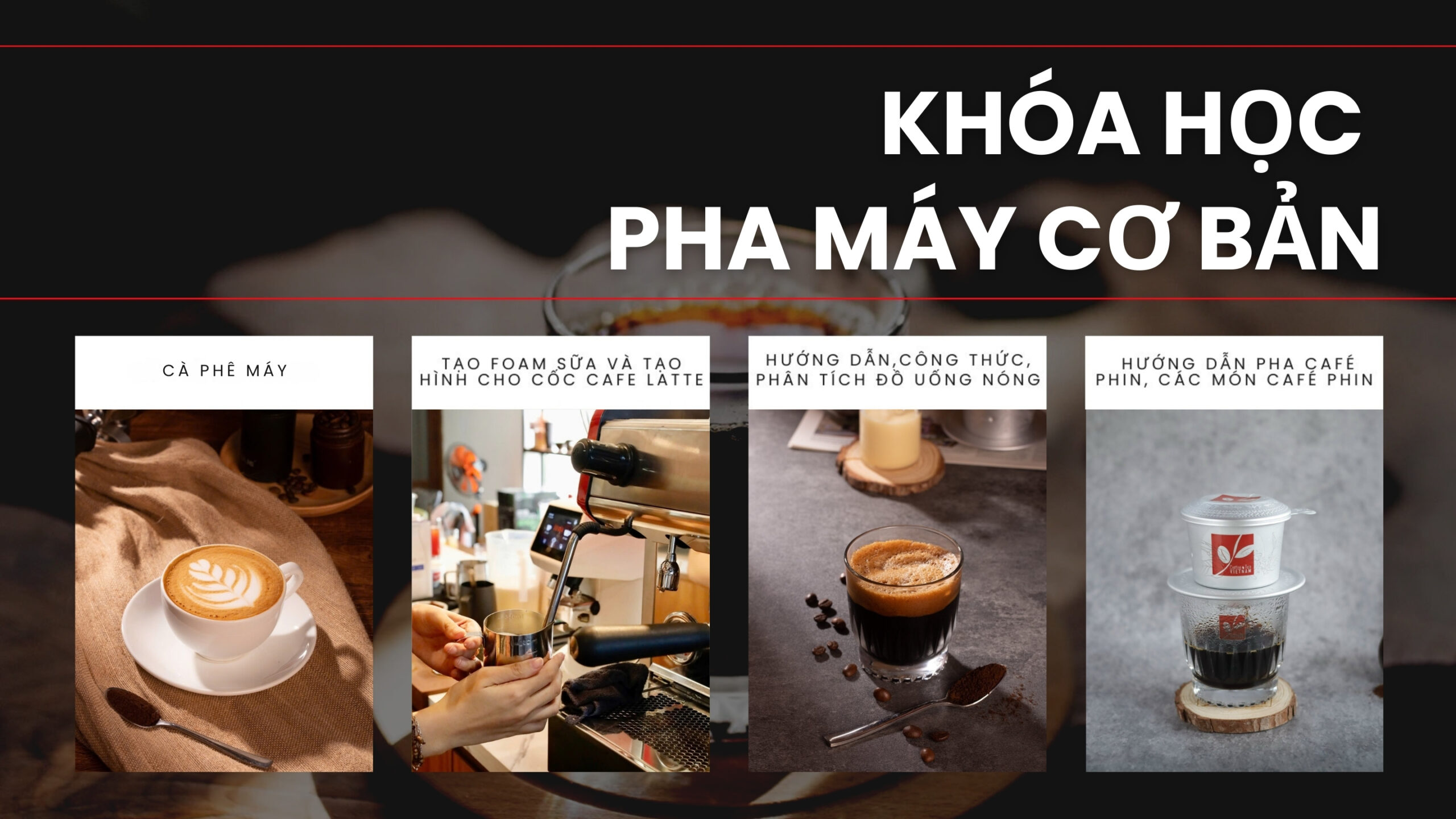 Khóa học pha máy cơ bản