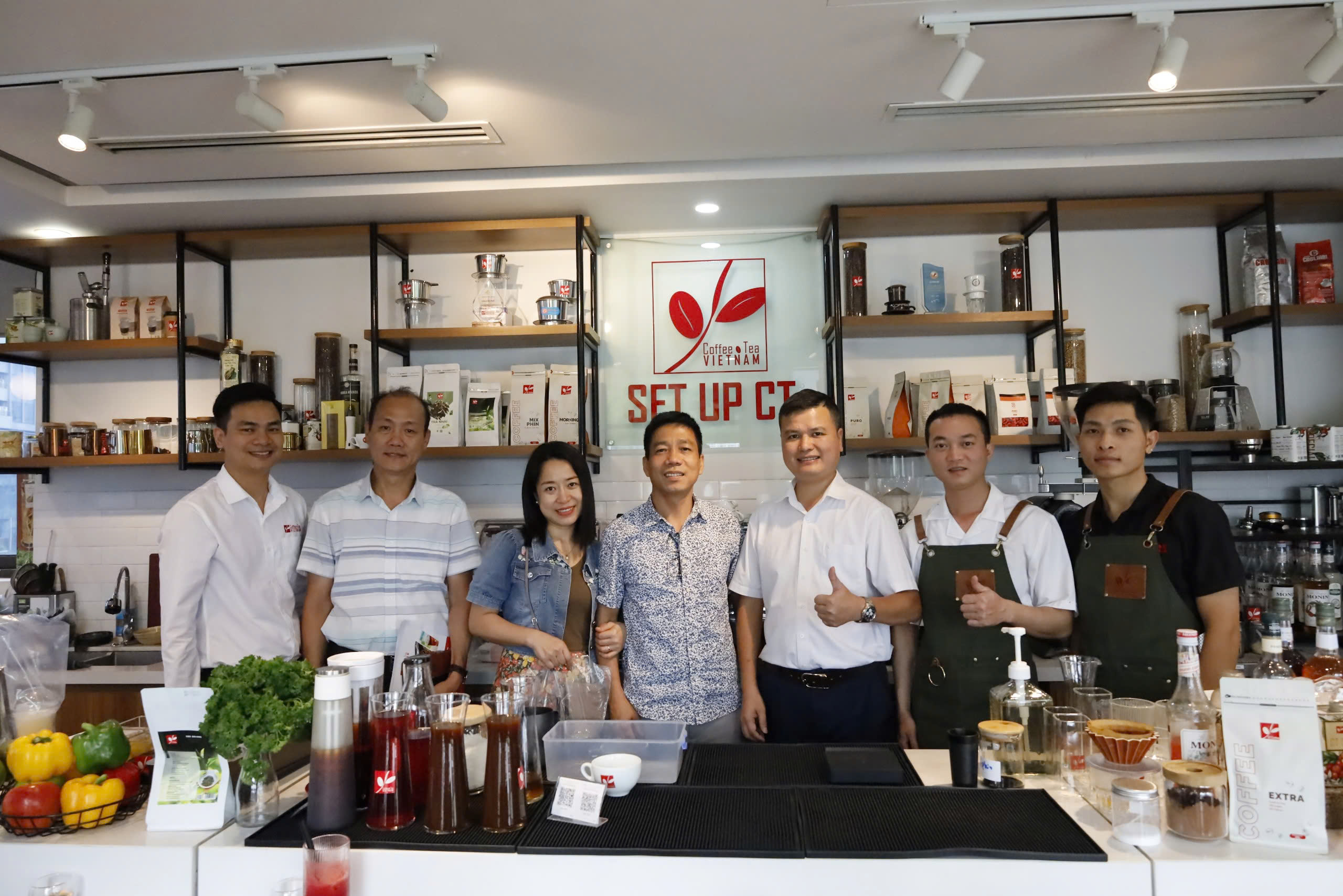 Hình ảnh demo menu minh họa buổi thử nghiệm và tinh chỉnh các món đồ uống đặc trưng của Danco Coffee.